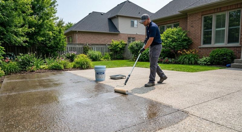 Concrete Walkway Sealing in Redmond, WA
