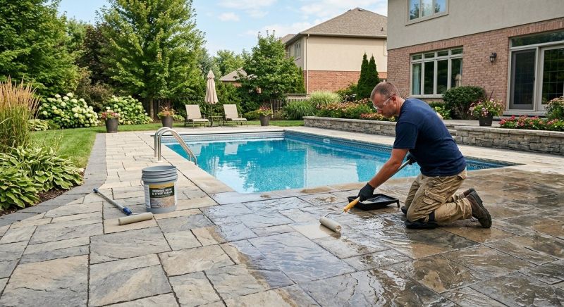 Courtyard Sealing in Redmond, WA