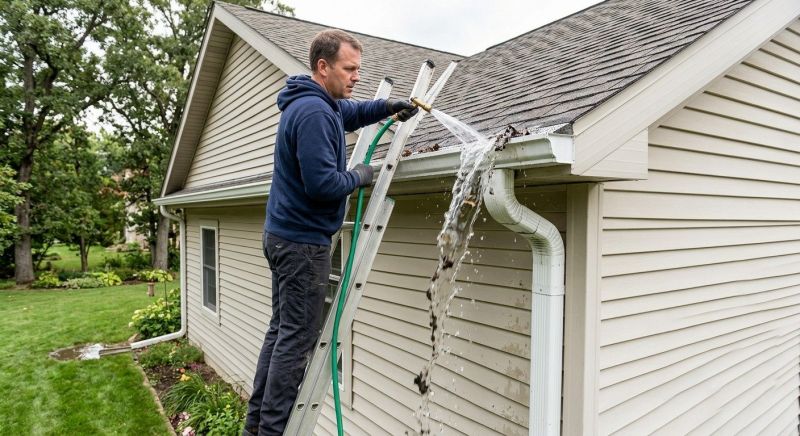 Downspout Cleaning in Monmouth County, NJ