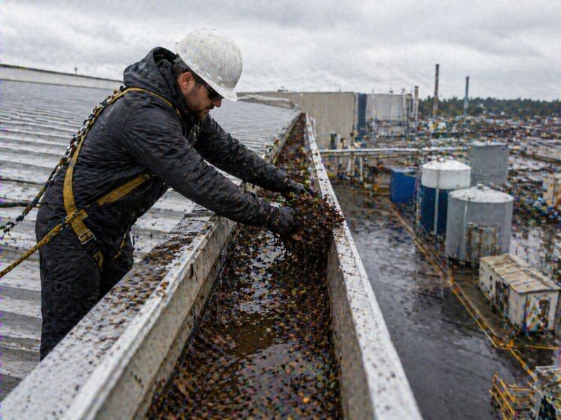 Business Gutter Cleaning in Sacramento, CA