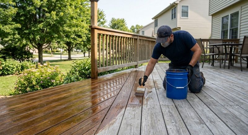 Deck Sealing in Kansas City, KS