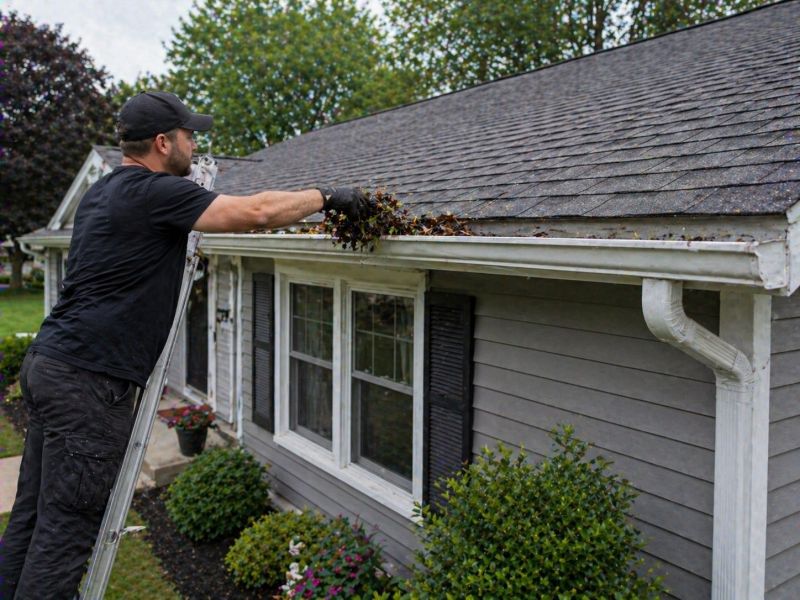 Downspout Cleaning in Richmond, VA