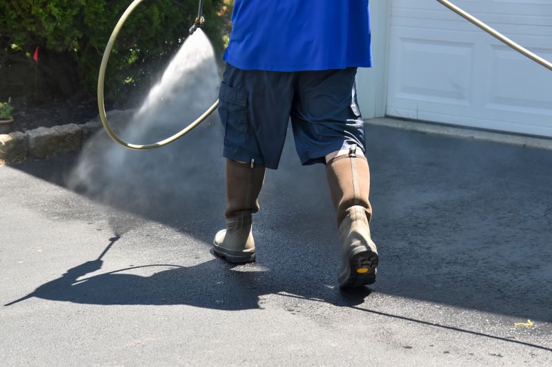 Products For Driveway Cleanings in use